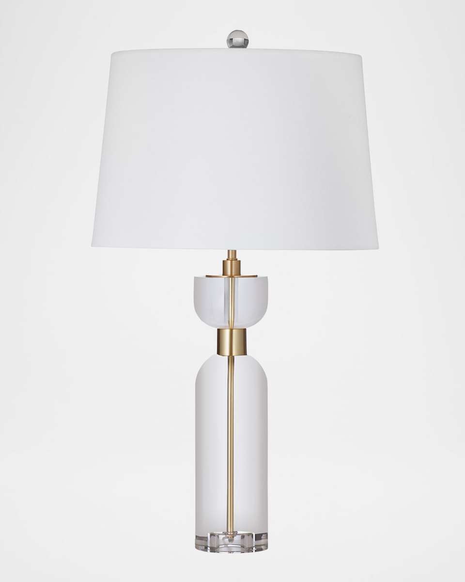 Bollin 27" Crystal Table Lamp